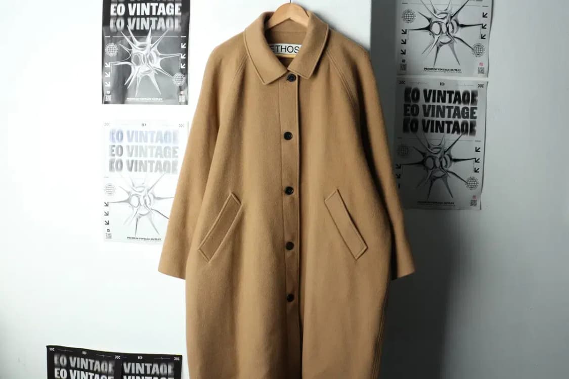 W(F) 에토스 코트자켓 카멜 브라운 래글런 정가 만원-15FD9 상품이미지2