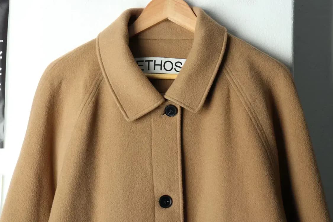 W(F) 에토스 코트자켓 카멜 브라운 래글런 정가 만원-15FD9 상품이미지3