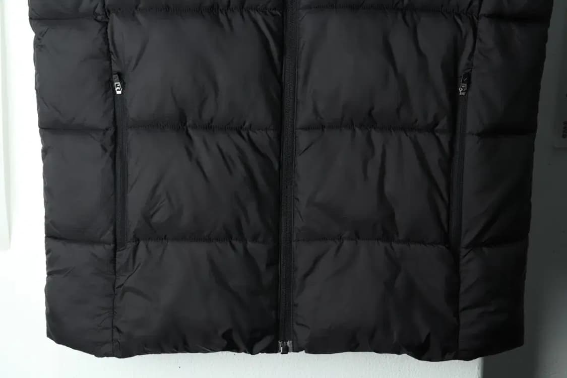 (L-XL) 아식스 패딩 점퍼자켓 조끼 블랙 테크웨어-15FDB 상품이미지4