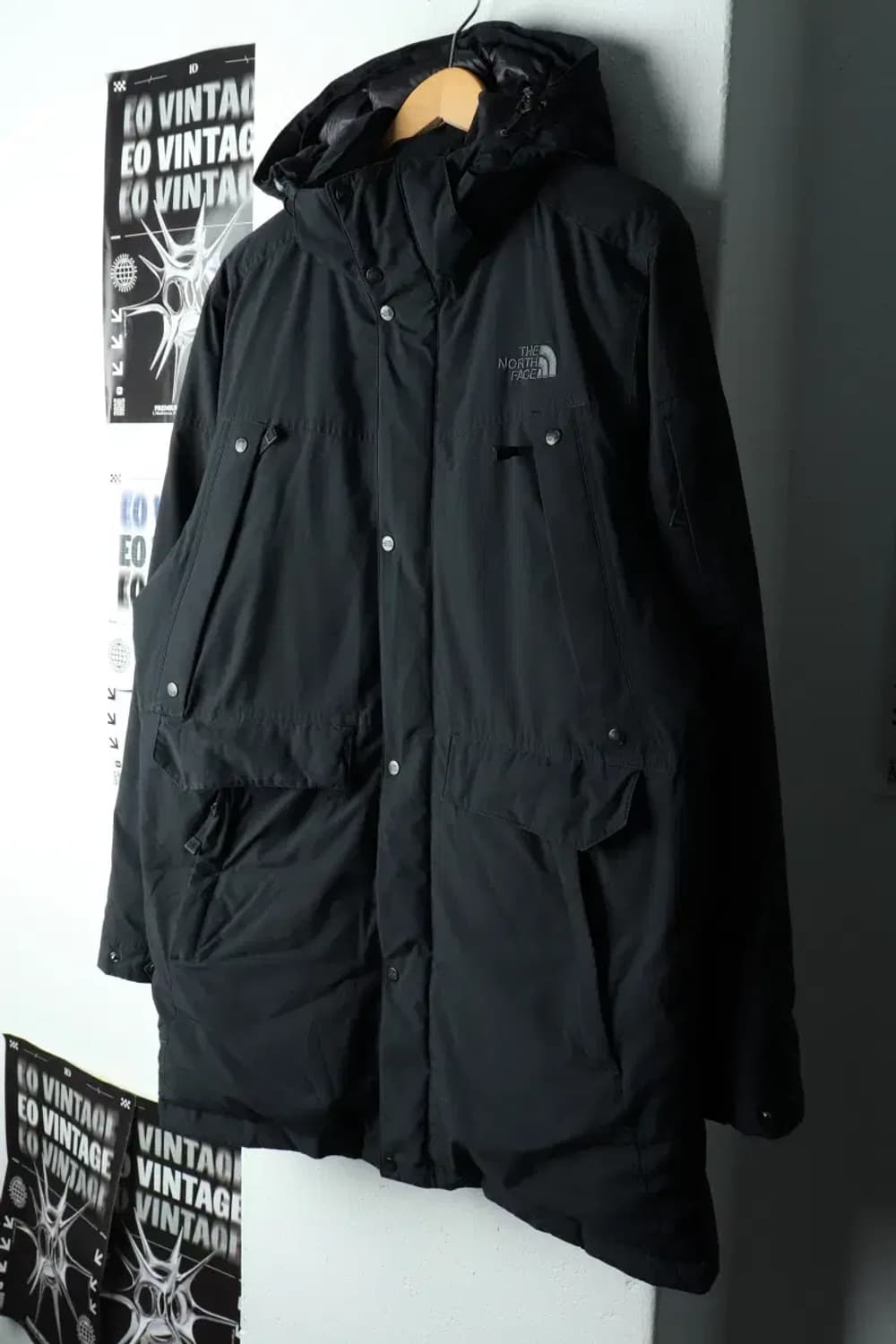 (L) 노스페이스 패딩 점퍼자켓 구스다운 딥그레이-15FDC 상품이미지1