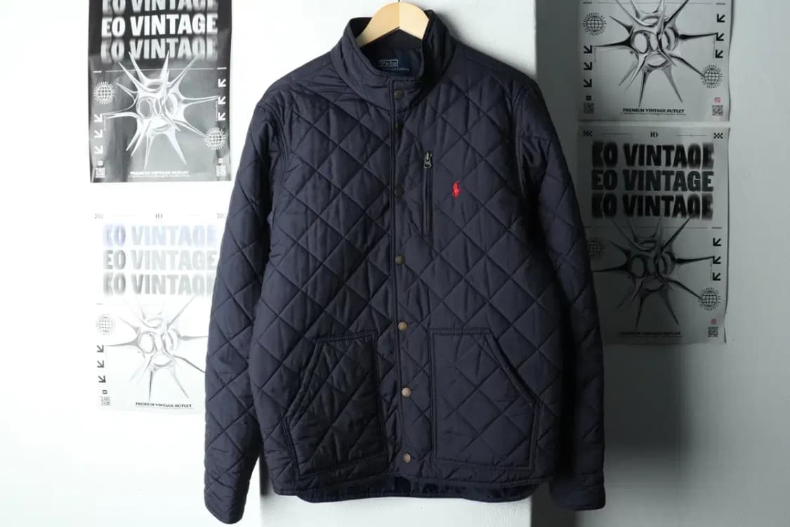(XL) 폴로 랄프로렌 패딩 점퍼자켓 퀄팅 누빔 레드포니-15FDE 상품이미지2