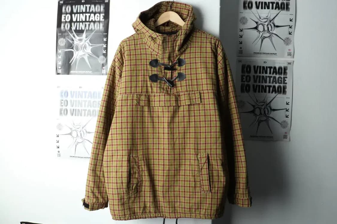 (2XL) 퍼스텝 집업 바람막이 점퍼자켓 빅사이즈 체크 누빔-15FE1 상품이미지2