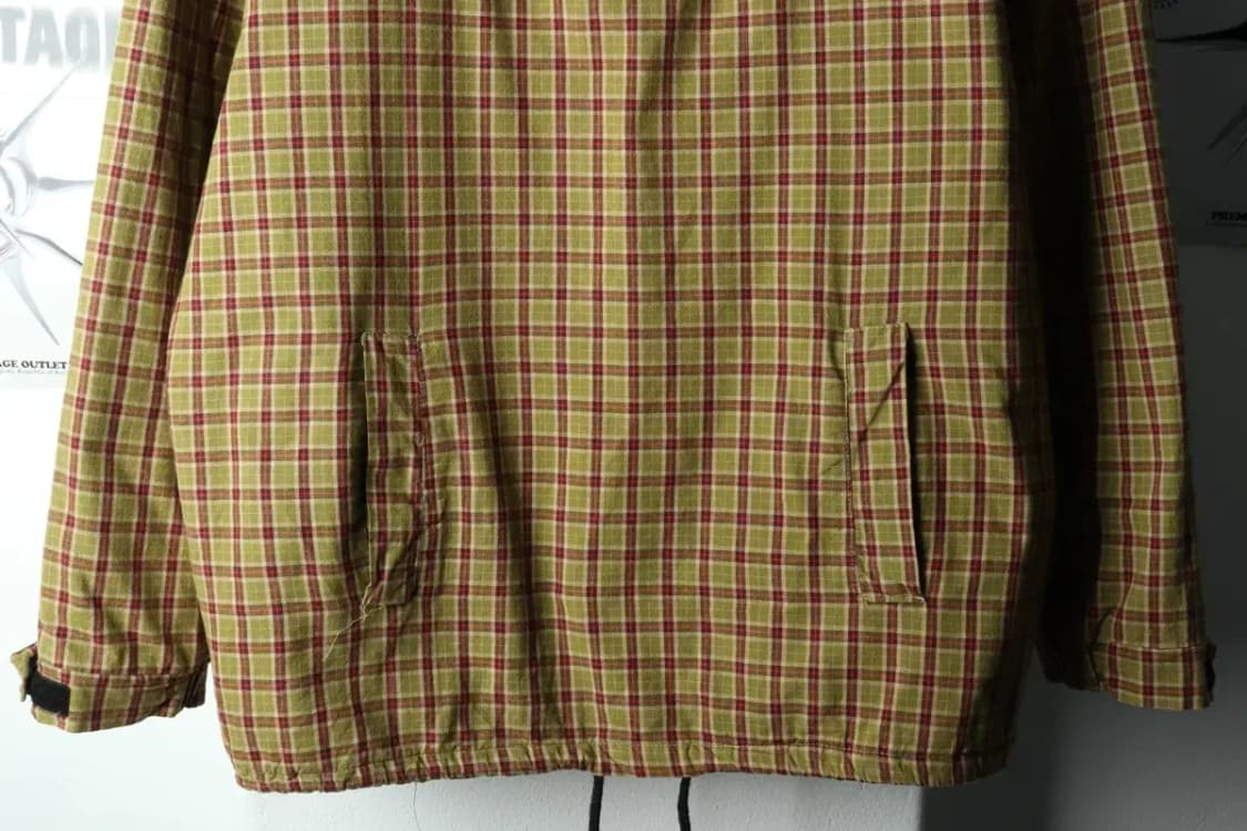 (2XL) 퍼스텝 집업 바람막이 점퍼자켓 빅사이즈 체크 누빔-15FE1 상품이미지4