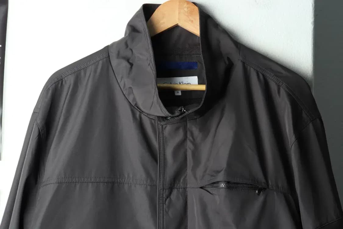 (XL-2XL) 캘빈클라인 집업 바람막이 점퍼자켓 빅사이즈-15FE2 상품이미지3