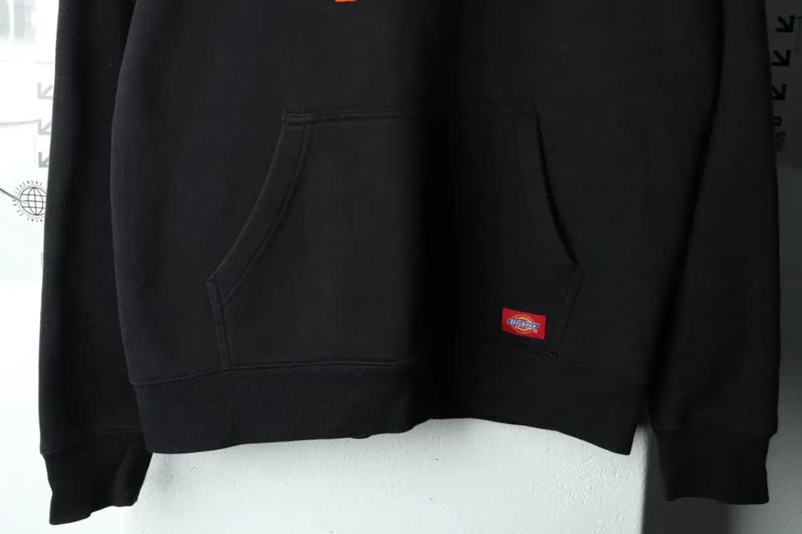 (L-XL) 디키즈 후드티셔츠 한정판 오렌지 매물 희귀 기모-15FEA 상품이미지4