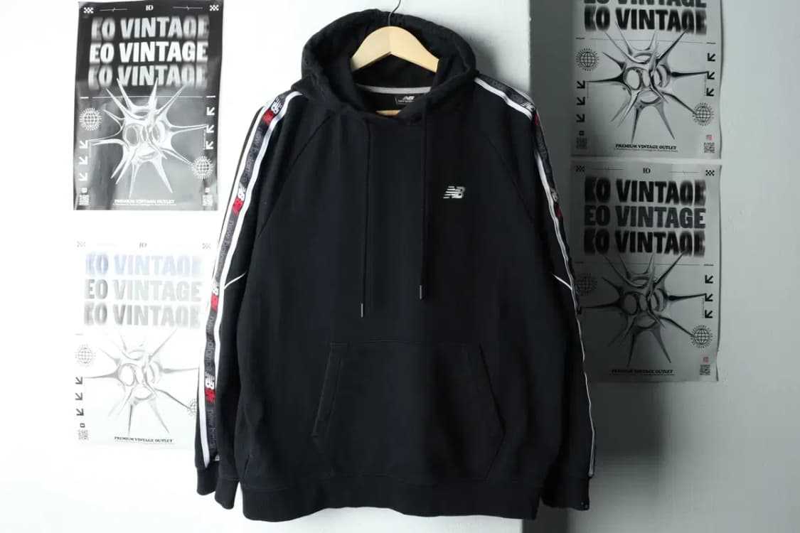 (L) 뉴발란스 후드티셔츠 블랙 스트릿-15FEC 상품이미지2