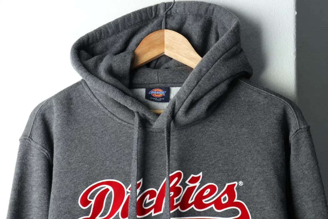 (L-XL) 디키즈 후드티셔츠 빅로고 그레이 기모-15FED 상품이미지3