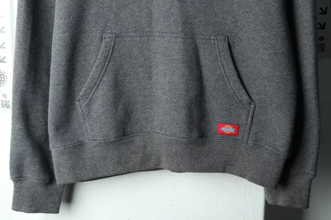 (L-XL) 디키즈 후드티셔츠 빅로고 그레이 기모-15FED 상품이미지4