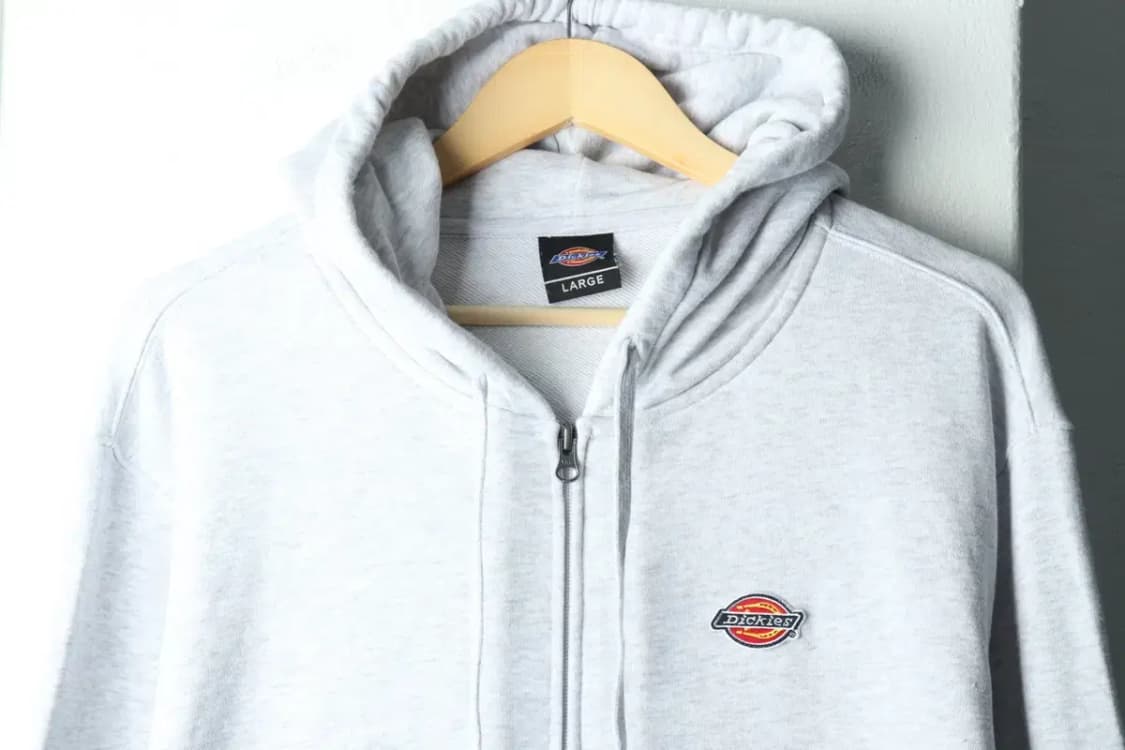 (L-XL) 디키즈 후드집업 멜란지그레이 올드스쿨-15FEF 상품이미지3