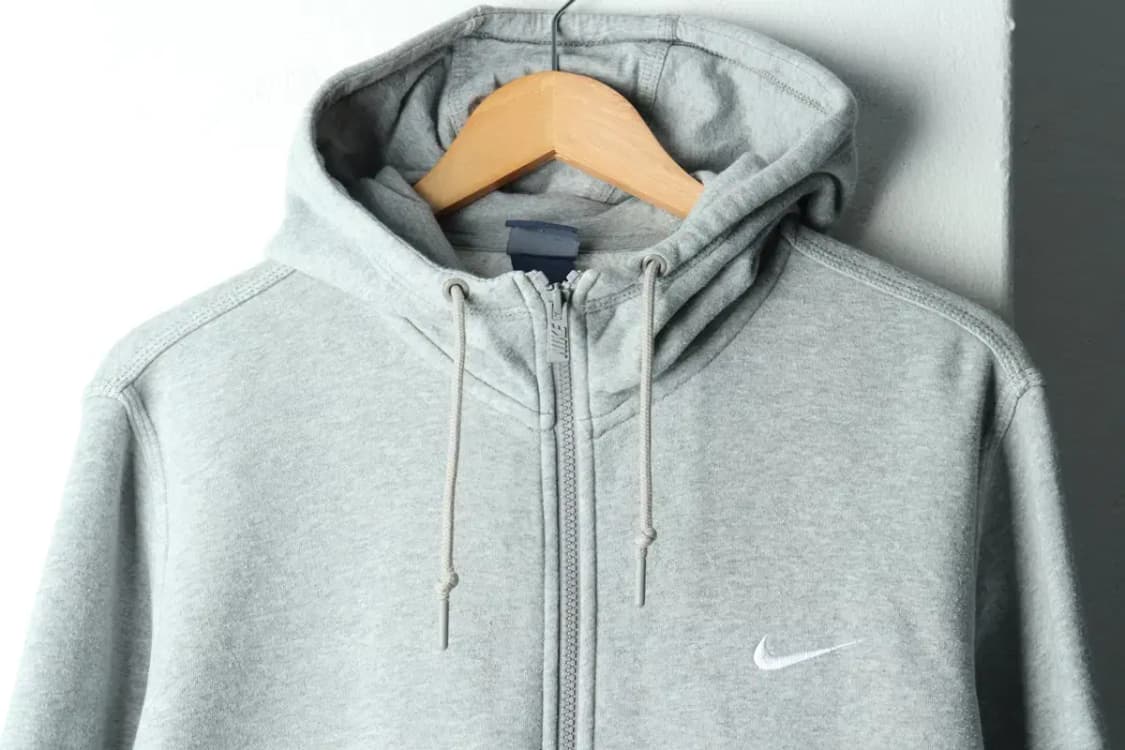 (2XL) 나이키 후드집업 빅사이즈 그레이 기모-15FF1 상품이미지3