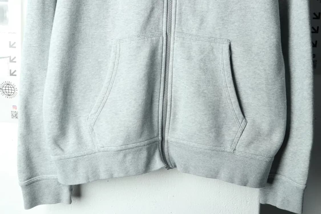 (2XL) 나이키 후드집업 빅사이즈 그레이 기모-15FF1 상품이미지4