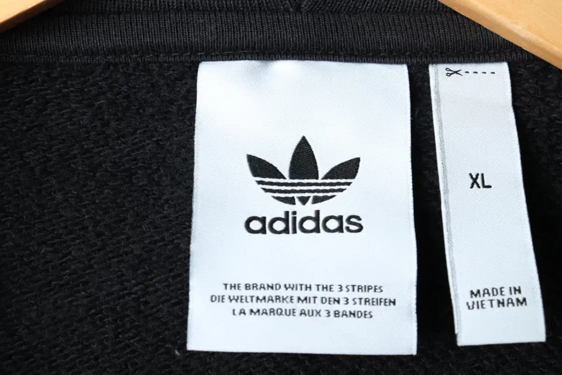 (XL-2XL) 아디다스 후드집업 불꽃 삼선 블랙-15FF2 상품이미지7