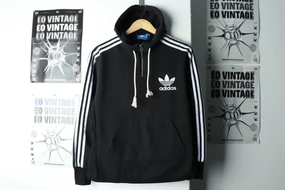 W(XL) 아디다스 후드티셔츠 오리지널 불꽃 반집업 한정판-15FF7 상품이미지2