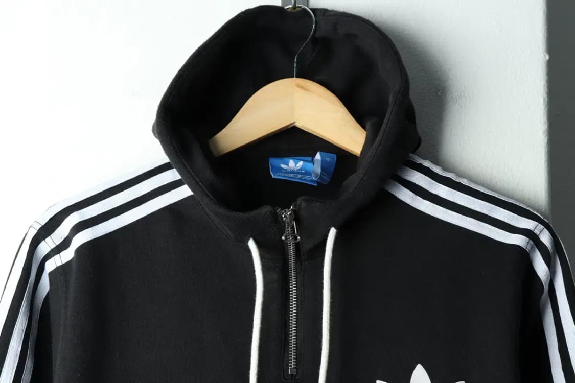 W(XL) 아디다스 후드티셔츠 오리지널 불꽃 반집업 한정판-15FF7 상품이미지3