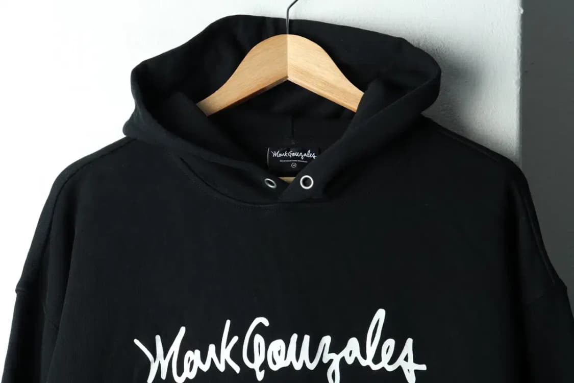 (M-L) 마크곤잘레스 후드티셔츠 빅로고 블랙 올드스쿨-15FFE 상품이미지3