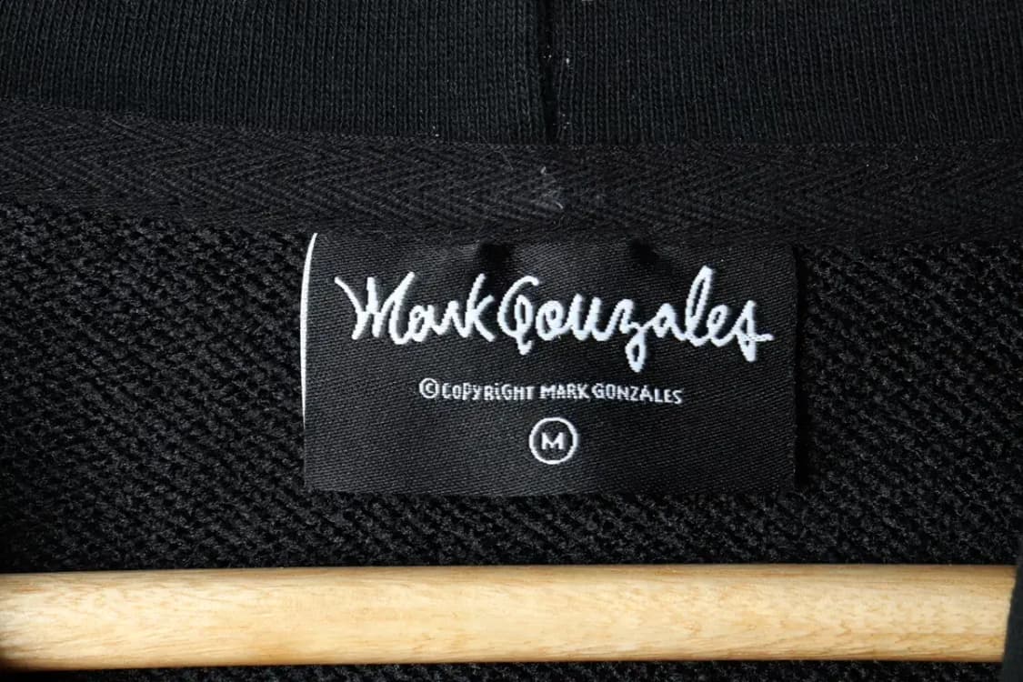 (M-L) 마크곤잘레스 후드티셔츠 빅로고 블랙 올드스쿨-15FFE 상품이미지6