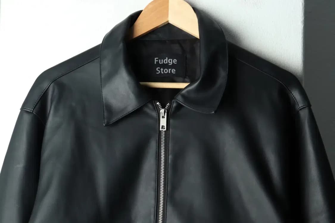 (M) 라퍼지스토어 집업 바람막이 점퍼자켓 부분이염 레더-16001 상품이미지3