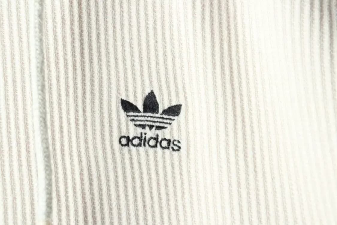 W(S) 아디다스 후드티셔츠 희귀 매물 와플 크롭 크림 한정판-16002 상품이미지5