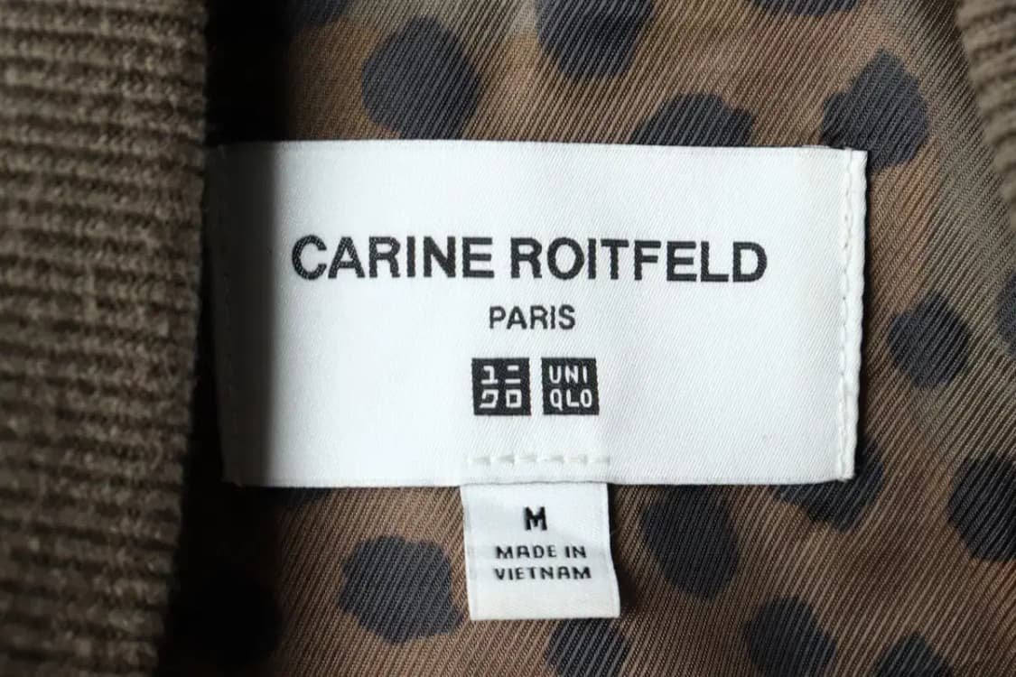 W(M-L) 유니클로 집업 바람막이 점퍼자켓 카린로이펠드 퍼-16005 상품이미지5