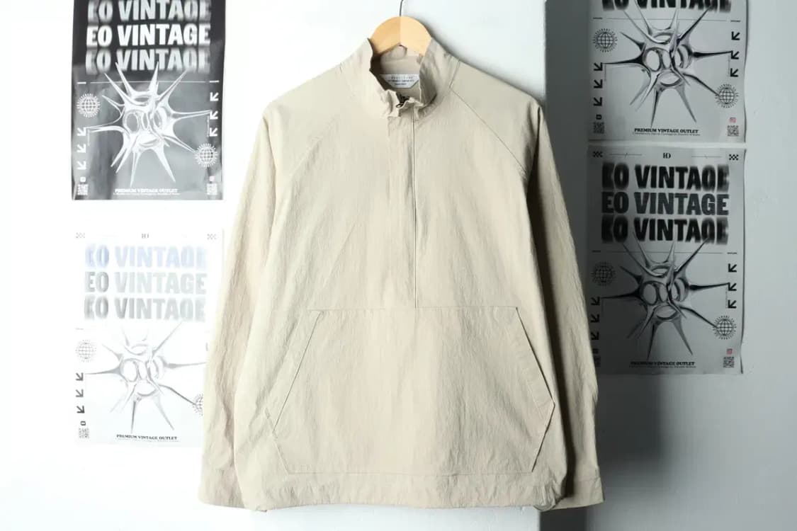 (L-XL) 라퍼지스토어 집업 바람막이 점퍼자켓 아노락 베이지-1600A 상품이미지2