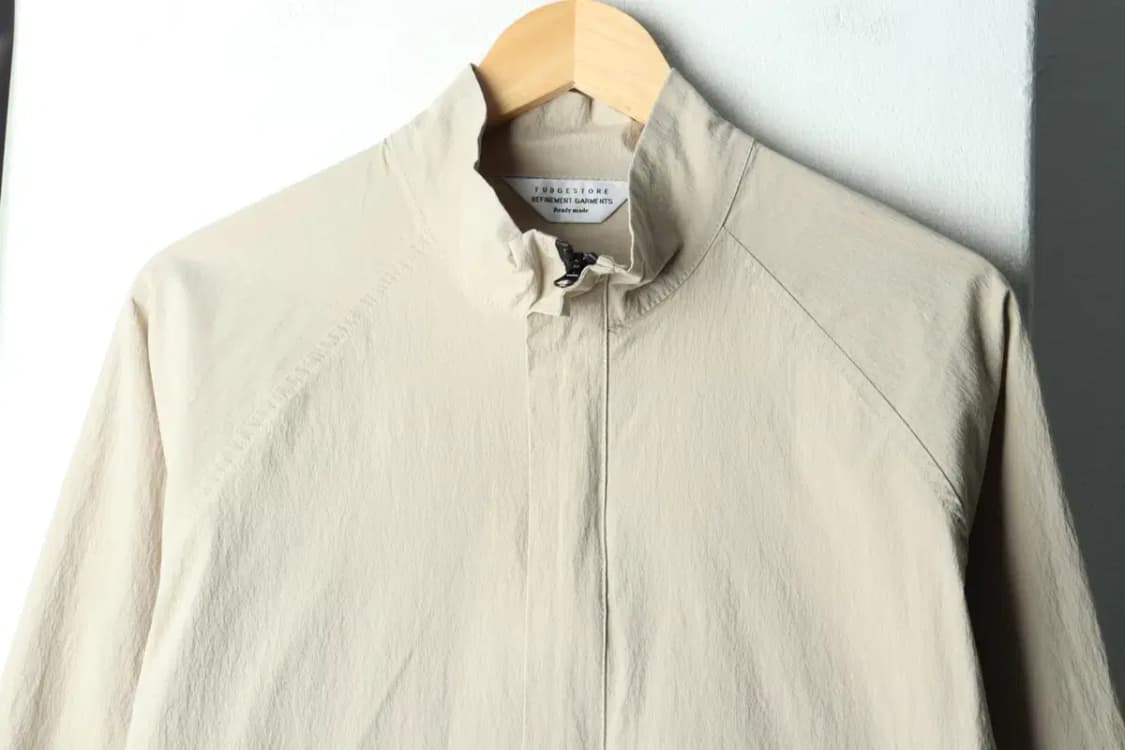 (L-XL) 라퍼지스토어 집업 바람막이 점퍼자켓 아노락 베이지-1600A 상품이미지3