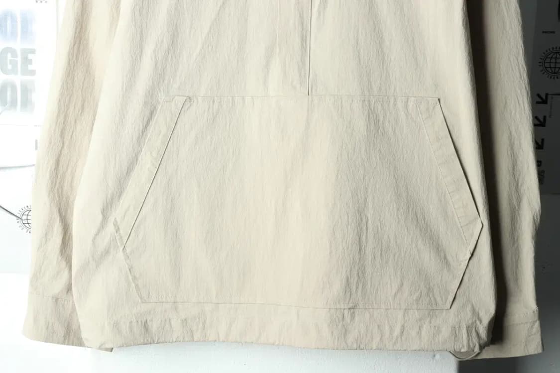 (L-XL) 라퍼지스토어 집업 바람막이 점퍼자켓 아노락 베이지-1600A 상품이미지4