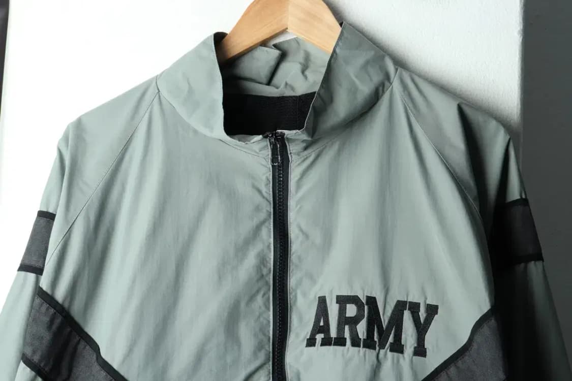 (L-XL) 브랜드빈티지 집업 바람막이 점퍼자켓 아미 미군-1600C 상품이미지3
