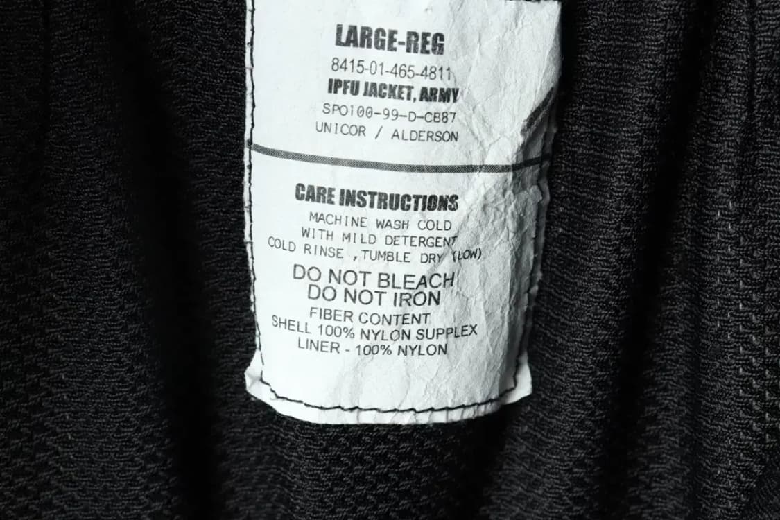(L-XL) 브랜드빈티지 집업 바람막이 점퍼자켓 아미 미군-1600C 상품이미지6