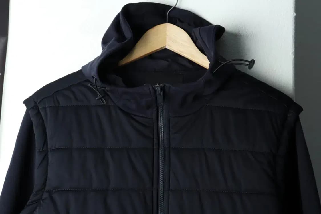 (L-XL) 자라 집업 바람막이 점퍼자켓 패디드 네이비-1600D 상품이미지3