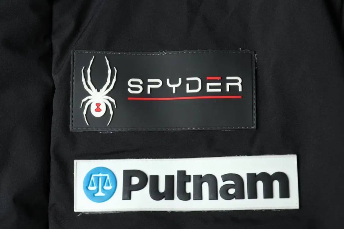 (L-XL) 스파이더 패딩 점퍼자켓 스키팀 롱 한정판 오리털-15F52 상품이미지6