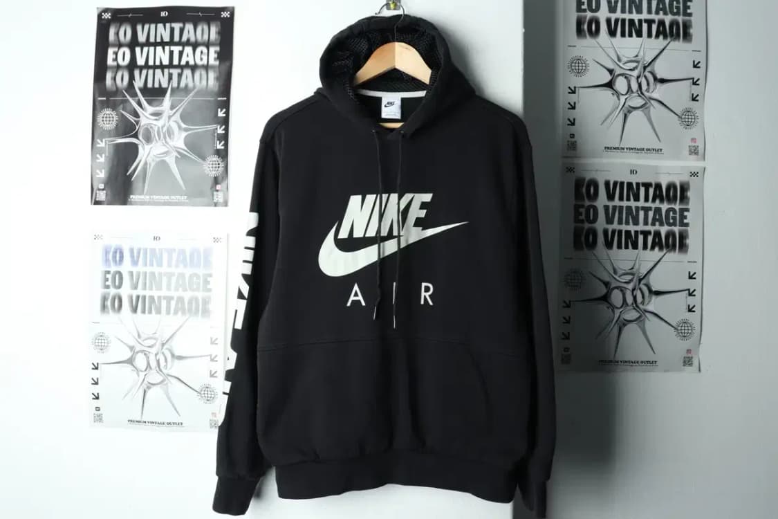 (XL-2XL) 나이키 후드티셔츠 빅로고 에어 기모 올드스쿨-15F58 상품이미지2