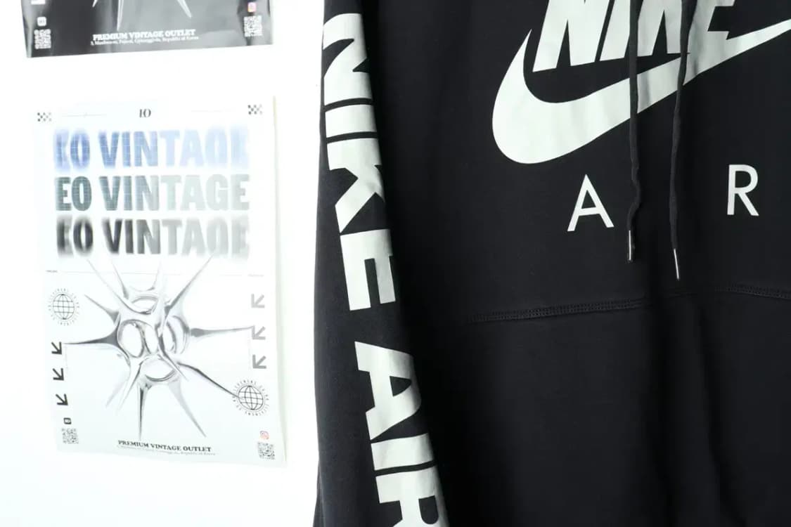 (XL-2XL) 나이키 후드티셔츠 빅로고 에어 기모 올드스쿨-15F58 상품이미지6