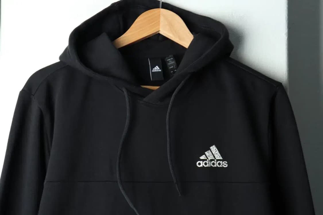 (L-XL) 아디다스 후드티셔츠 블랙 기모 올드스쿨 쿠키앤크림-15F5B 상품이미지3