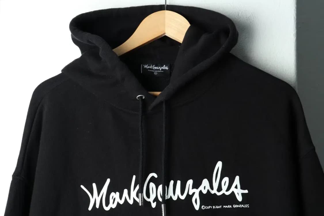 (L-XL) 마크곤잘레스 후드티셔츠 레터링 블랙 올드스쿨-15F5C 상품이미지3