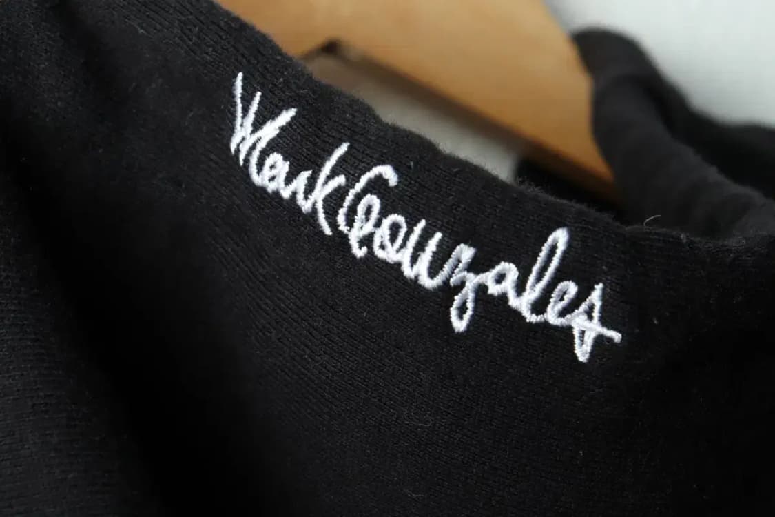 (L-XL) 마크곤잘레스 후드티셔츠 레터링 블랙 올드스쿨-15F5C 상품이미지6