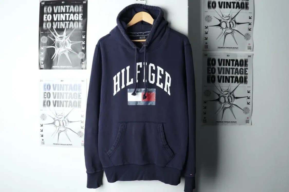 (XL) 타미힐피거 후드티셔츠 그런지빈티지 잘익음-15F5E 상품이미지2