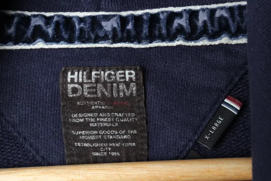 (XL) 타미힐피거 후드티셔츠 그런지빈티지 잘익음-15F5E 상품이미지7