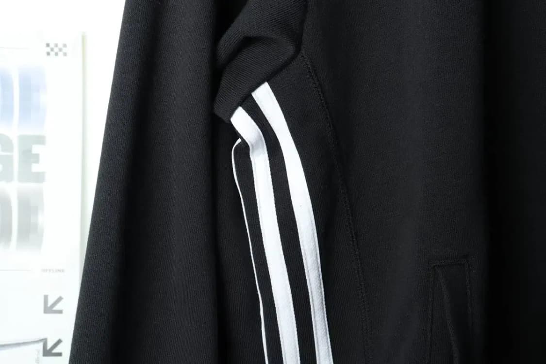 (L-XL) 아디다스 후드집업 블랙 삼선 올드스쿨-15F60 상품이미지6