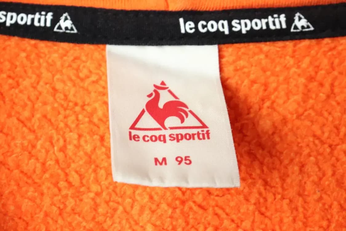 (M-L) 르꼬끄 후드티셔츠 기모 오렌지 아노락-15F62 상품이미지10