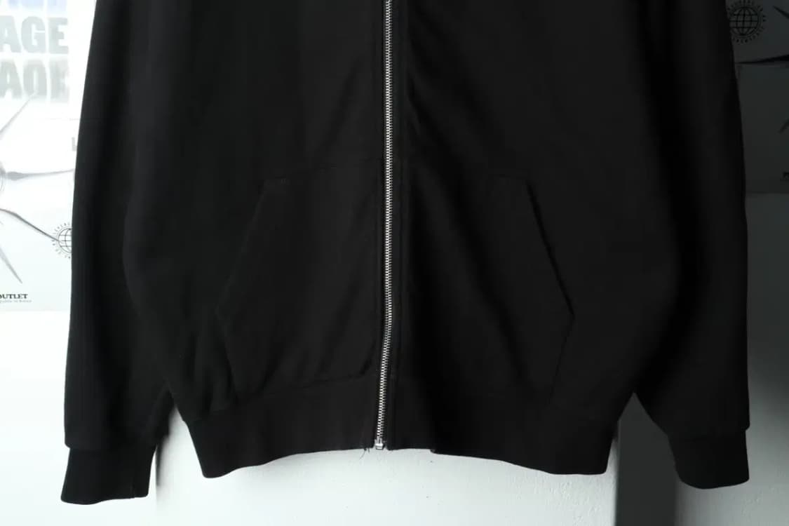 (L-XL) 아크메드라비 후드집업 레터링 헤비 블랙-15F65 상품이미지4