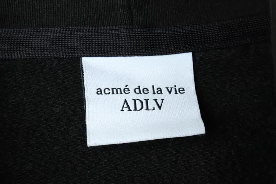 (L-XL) 아크메드라비 후드집업 레터링 헤비 블랙-15F65 상품이미지7