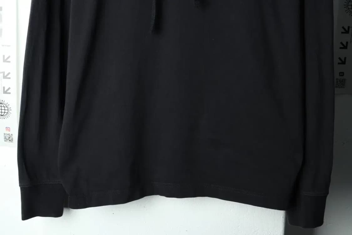 (M) 나이키 후드티셔츠 라벨데미지 블랙 올드스쿨-15F66 상품이미지4