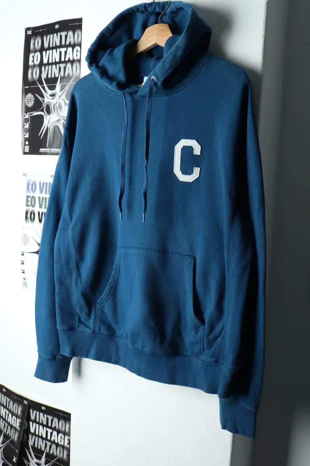 (L) 커버낫 후드티셔츠 블루 올드스쿨-15F69 상품이미지1
