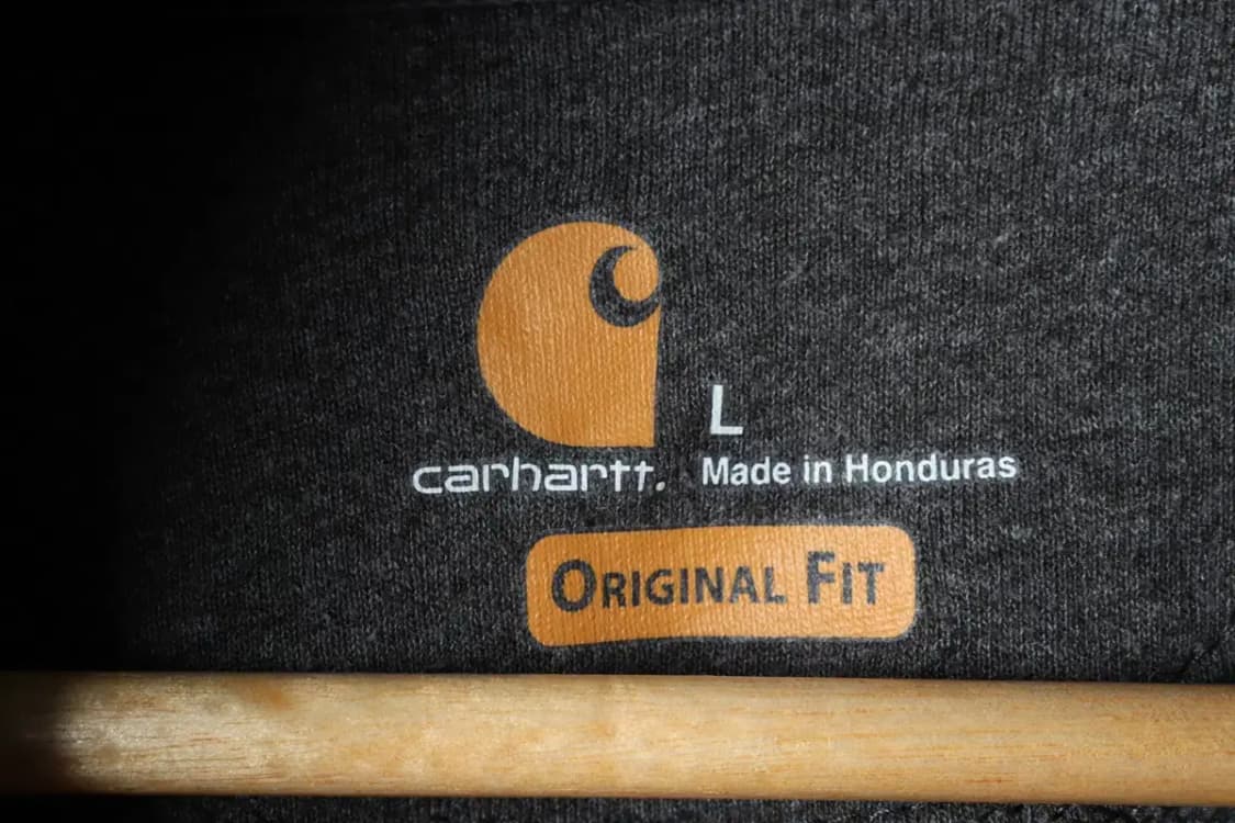 (L-XL) 칼하트 후드티셔츠 레터링 차콜 기모-15F6C 상품이미지7