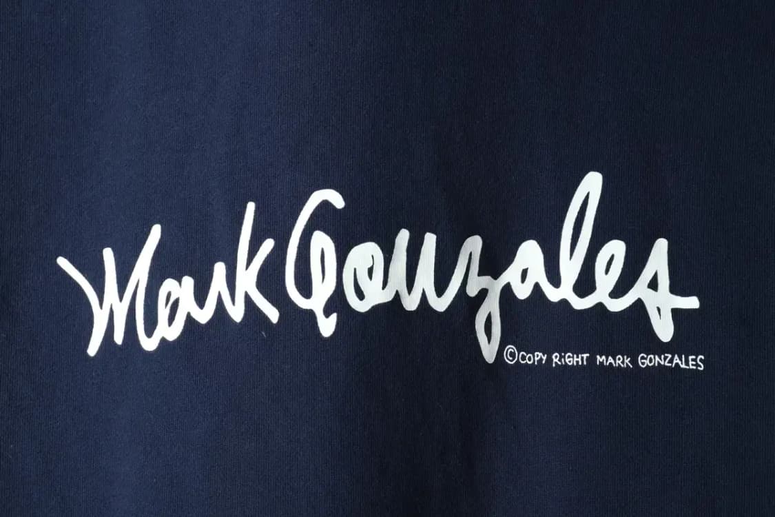 (M-L) 마크곤잘레스 후드티셔츠 빅로고 네이비 올드스쿨-15F70 상품이미지5