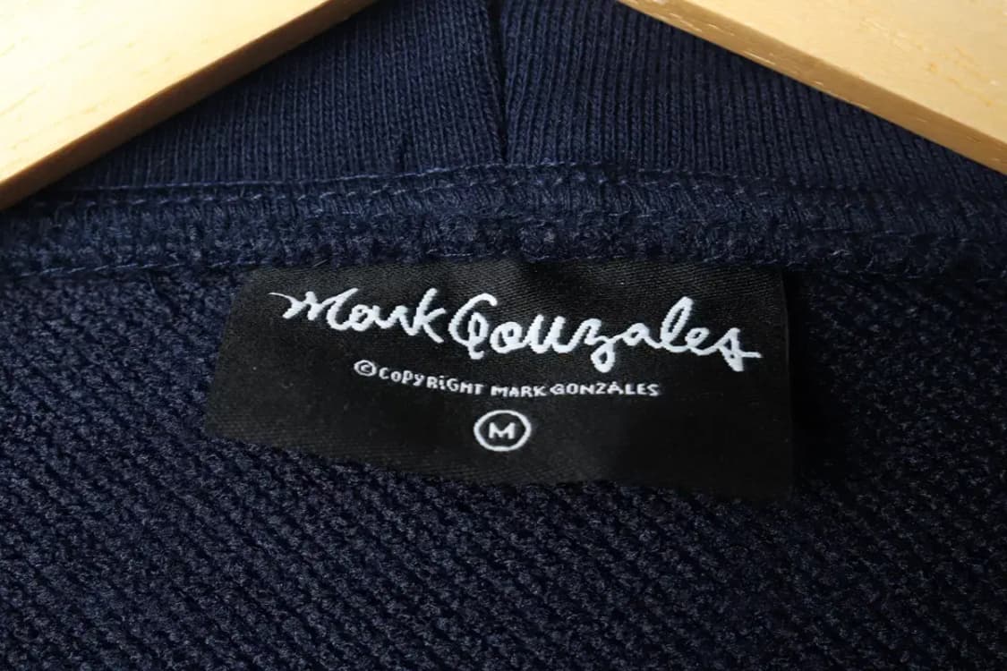 (M-L) 마크곤잘레스 후드티셔츠 빅로고 네이비 올드스쿨-15F70 상품이미지7