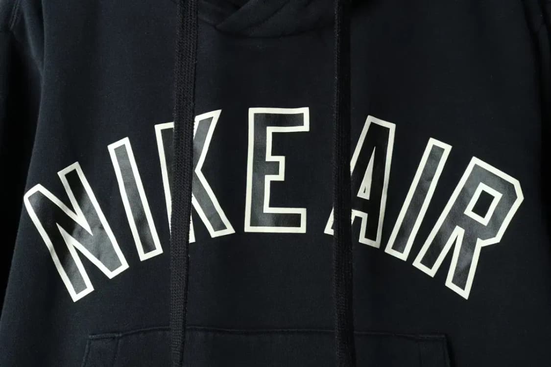(M-L) 나이키 후드티셔츠 에어 기모 블랙 희귀매물-15F72 상품이미지5