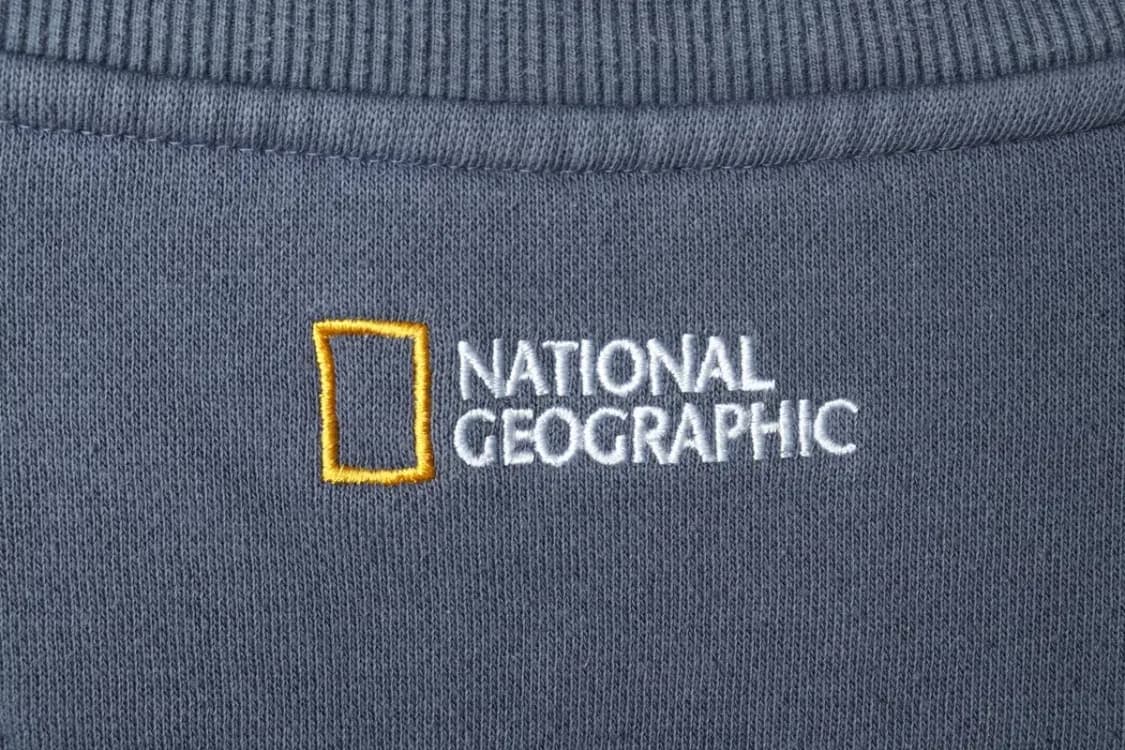 (2XL) 내셔널지오그래픽 맨투맨 티셔츠 빅사이즈 차콜-15F78 상품이미지8