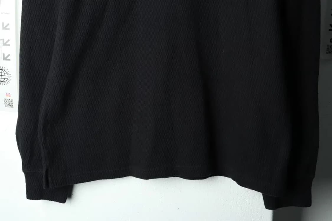 (L) 커버낫 맨투맨 티셔츠 니트 블랙 유니크-15F79 상품이미지4