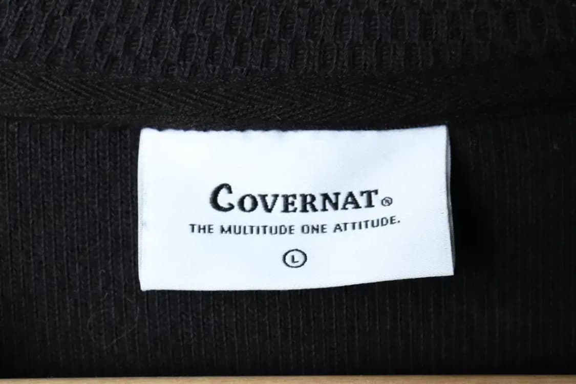 (L) 커버낫 맨투맨 티셔츠 니트 블랙 유니크-15F79 상품이미지6
